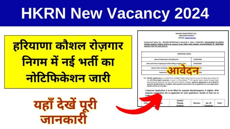 HKRN New Vacancy